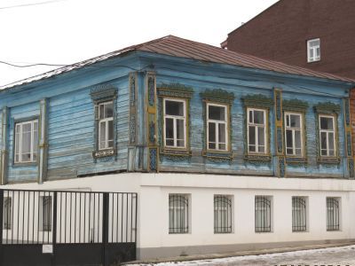 Дом жилой. Здесь размещался рабоче-крестьянский клуб