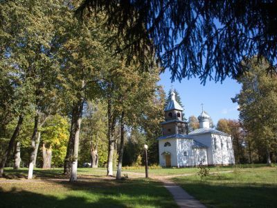 Курорт "Хилово", фрагмент усадебного парка