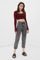 Джинсы tapered fit женские