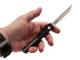 Автоматический выкидной нож Nimo Slender Man, сталь D2, рукоять алюминий