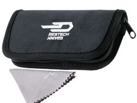 Складной нож Bestech Ascot, сталь D2, рукоять G10/Carbon