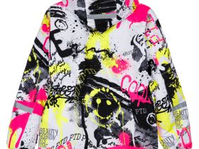 Куртка текстильная с полиуретановым покрытием для девочек