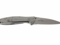 Складной полуавтоматический нож Kershaw Leek 1660, сталь 14C28N, рукоять нержавеющая сталь