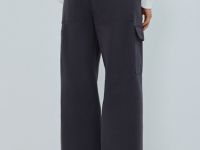 Хлопковые брюки карго, Серый