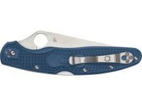 Складной нож Spyderco Police 4, сталь SPY27, рукоять FRN, синий