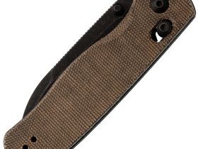 Складной нож Kizer Drop Bear Black, сталь 154CM, рукоять микарта