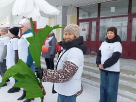 В Алданском районе ко Дню борьбы с туберкулезом провели танцевальный флешмоб