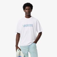 Мужская футболка Lacoste свободного кроя из органического хлопка