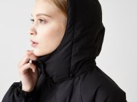 Женское стеганое пальто Lacoste