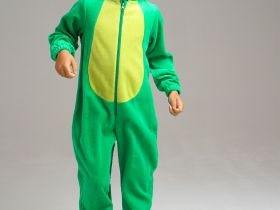 Кигуруми: комбинезон динозавр