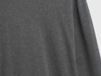Джемпер с имитацией футболки, Серый