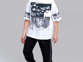 Фуфайка трикотажная для мальчиков (футболка)