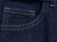 Джинсовая юбка миди, Синий