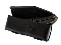 Чехол горизонтальный для складного ножа на пояс, 130 мм, 1 кнопка