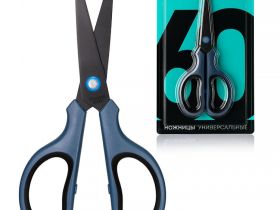 Ножницы Globus с металлическими лезвиями, длина лезвий 60 мм, блистер