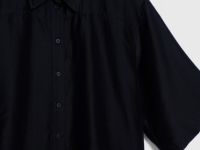 Блузка из лиоцелла, Черный