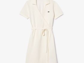 Платье Lacoste с поясом из ткани Пике