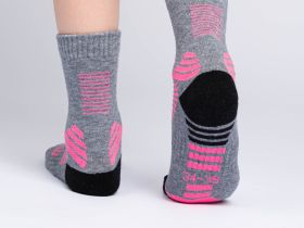 Термоноски трикотажные для девочек (низкие)