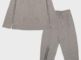 Комплект трикотажный для мальчиков: фуфайка (футболка с длинными рукавами), брюки