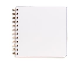 Скетчбук для акварели Малевичъ "White Swan" Fin 16х16 см 25 л 200 г, разные цвета