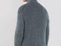 Джемпер с ангорой и шерстью, Серый