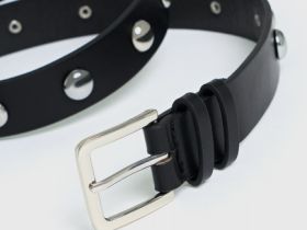 Ремень для девочек, Черный