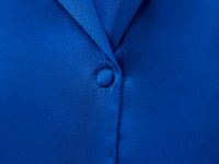 Блузка с v-образным вырезом свободного силуэта