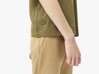 Женская футболка Lacoste свободного кроя