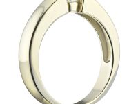 Кольцо из желтого золота с бриллиантом э0301кц12154000