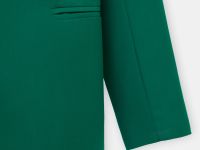 Жакет с отложным воротником свободного силуэта