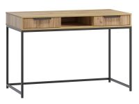 Стол Леванте-3 120x60 Дуб Золотистый/Черный