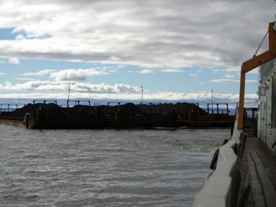 С начала навигации судами ЛОРП перевезено более 500 тысяч тонн грузов