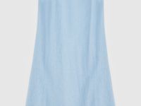 Платье макси прямого кроя