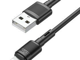 Кабель Hoco X83 (USB) на (Lightning) 100см 2.4A (черный)