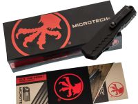 Автоматический нож Microtech Cypher II S/E, сталь M390, рукоять алюминий, черный