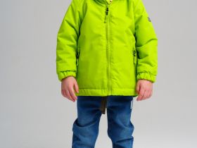 Куртка детская текстильная с полиуретановым покрытием для мальчиков (ветровка)