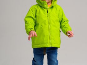 Куртка детская текстильная с полиуретановым покрытием для мальчиков (ветровка)