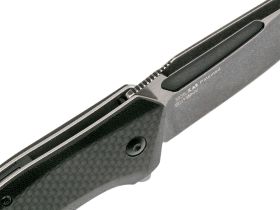 Полуавтоматический складной нож Kershaw Flourish, сталь 8Cr13MoV, рукоять G10/карбон, черный