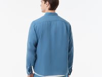 Мужская льняная рубашка Lacoste