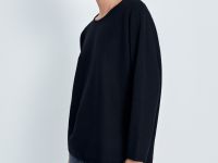 Джемпер с шерстью свободного силуэта