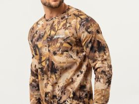 Футболка Remington Blend Shirt Yellow Waterfowl Honeycombs