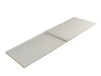 Скетчбук для акварели на спирали "Ладога" 40 л 200 г, 100 % целлюлоза, среднее зерно