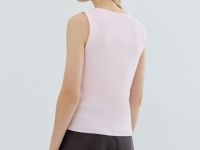Базовая майка из трикотажа, Розовый
