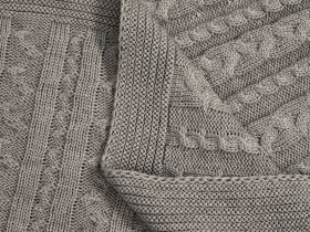 Плед Novallas, серый