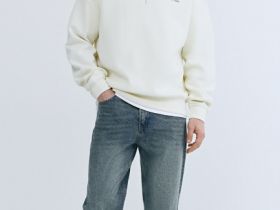 Прямые джинсы Straight, Синий