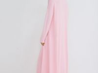 Удлинённый кардиган с кашемиром, Розовый