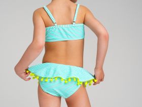 Купальный костюм трикотажный для девочек