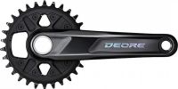 Система Shimano Deore FC-M6100-1 Hollowtech II (170 мм без каретки 32)