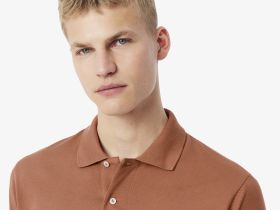 Мужское поло Lacoste L1212 классического кроя