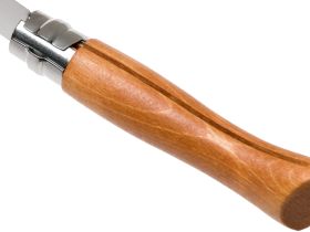 Нож складной Opinel №9 VRN Carbon Tradition, сталь AFNOR XC90 Carbon Steel, рукоять бук, 113090